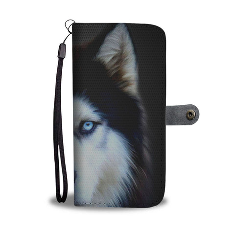 Amazing Siberian Husky Dog Art Print Wallet Case-Free Shipping