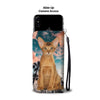 Cute Abyssinian Cat Print Wallet Case- Free Shipping