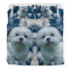 Cute Maltese Print Bedding Set-Free Shipping