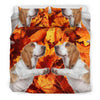 Basset Hound Print Bedding Set- Free Shipping