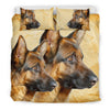 Amazing German Shepherd Print Bedding Set- Free Shipping