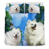 American Eskimo Print Bedding Set- Free Shipping