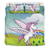 Cute Unicorn Print Bedding Sets-Free Shipping