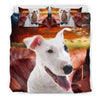 Cute Bull Terrier Print Bedding Set- Free Shipping