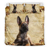 Belgian Malinois Dog Print Bedding Set- Free Shipping