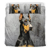 Doberman Pinscher Print Bedding Set- Free Shipping