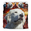 Great Pyrenees Print Bedding Set- Free Shipping