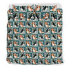 Cavalier King Charles Spaniel Pattern Print Bedding Set-Free Shipping