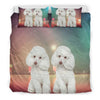 Poodle Dog Print Bedding Sets-Free Shipping