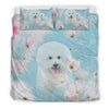 Lovely Bichon Frise Dog Print Bedding Sets-Free Shipping