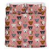 Pit Bull Dog Pattern Print Bedding Set-Free Shipping