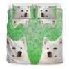 Amazing American Eskimo Dog Print Bedding Set-Free Shipping