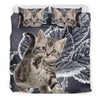 American Bobtail Cat Print Bedding Set- Free Shipping