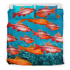 Cherry Barb Fish Print Bedding Set-Free Shipping