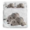 Cute Irish Wolfhound Dog Floral Print Bedding Sets-Free Shipping