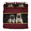 Pug Puppies Print Bedding Sets-Free Shipping