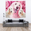 Afghan Hound Dog Print Tapestry-Free Shipping