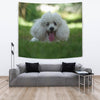 Cute Poodle Puppy Print Tapestry-Free Shipping