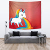 Rainbow Unicorn Print Tapestry-Free Shipping