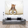 Cute Bengal cat Print Tapestry-Free Shipping