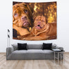 Dogue De Bordeaux Print Tapestry-Free Shipping