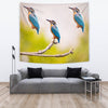 Kingfisher Bird Print Tapestry-Free Shipping