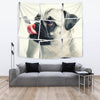 Pug Dog Spread Art Print Tapestry-Free Shipping