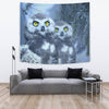 Snow Owl Bird Print Tapestry-Free Shipping