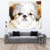 Cute Shih Tzu Dog Print Tapestry-Free Shipping