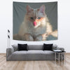 Cute Birman Cat Print Tapestry-Free Shipping