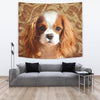 Cavalier King Charles Spaniel Print Tapestry-Free Shipping