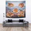 Djungarian Hamster Print Tapestry-Free Shipping