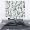 Amazing Sketch Unicorn Print Tapestry-Free Shipping