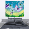 Butterfly Print Tapestry-Free Shipping