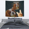 Cavalier King Charles Spaniel Print Tapestry-Free Shipping