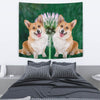 Cardigan Welsh Corgi Dog Print Tapestry-Free Shipping