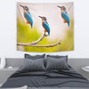 Kingfisher Bird Print Tapestry-Free Shipping