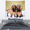 Dachshund Dog Print Tapestry-Free Shipping