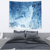 Snowy Wolf Print Tapestry-Free Shipping