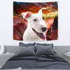 Cute Bull Terrier Print Tapestry-Free Shipping