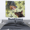 Beauceron Dog Print Tapestry-Free Shipping