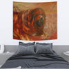 Amazing Tibetan Mastiff Dog Print Tapestry-Free Shipping