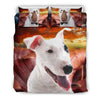 Cute Bull Terrier Print Bedding Set- Free Shipping