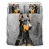 Doberman Pinscher Print Bedding Set- Free Shipping