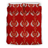 Fish Patterns Print On Red Bedding Sets-Free Shipping