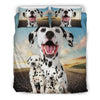 Dalmatian Dog Print Bedding Set- Free Shipping