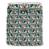 Cavalier King Charles Spaniel Pattern Print Bedding Set-Free Shipping