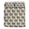 Australian Shepherd Dog Pattern Print Bedding Set- Free Shipping