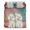 Poodle Dog Print Bedding Sets-Free Shipping