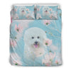 Lovely Bichon Frise Dog Print Bedding Sets-Free Shipping